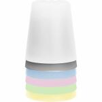 Trinkbecher Mehrweg 200ml  pastellfarben 6er, HEKU