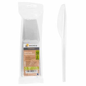 Kunststoffmesser Mehrweg  18,5cm PS 12er, HEKU