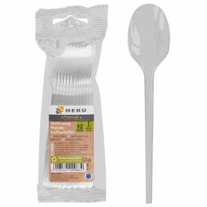 Kunststoffkaffeelöffel  Mehrweg 13cm PS 12er, HEKU