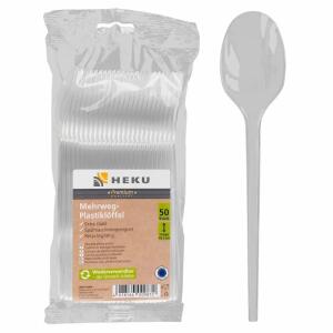 Kunststofflöffel Mehrweg  18,5cm PS 50er, HEKU
