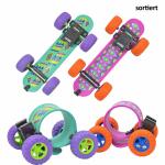 Snap Skateboard 20,5cm  mit Rückzugsmotor, sortiert:...