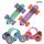 Snap Skateboard 20,5cm  mit Rückzugsmotor, sortiert: orange, lila, mint, pink,, Schnapparmband und Skateboard mit Ruckzugsmotor in einem,, ab 6 Jahren,, Kögler