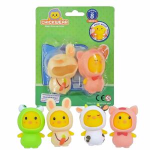 Dress-up Cuties Küken  2fach sortiert, Küken mit 2 Kostümen pro Verpackung,, Koegler