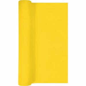 Tischläufer 490cmx40cm  Airlaid Uni gelb, Home Fashion