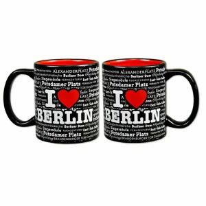 Tasse Endless love  Berlin schwarz