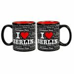Tasse Endless love  Berlin schwarz