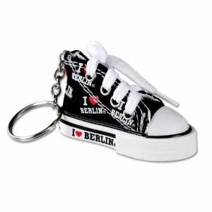 Schlüsselanhänger Schuh  I Love Berlin schwarz