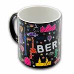 Tasse Berlin Scribble  Berlin schwarz