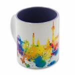 Tasse Berlin Skyline  Aquarell