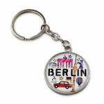Schlüsselanhänger Berlin  weiß