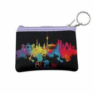 Geldbörse Skyline Neopren  Aquarell