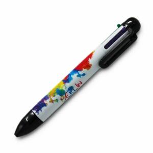 Multi Color Pen Skyline  Aquarell