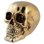 OOTB Spardose mit Schloss Totenkopf ca. 15 cm