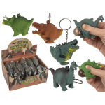 OOTB Metall-Schlüsselanhänger Squeeze-Dinosaurier