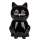 OOTB Spardose mit Schloss Katze ca. 16 cm