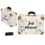 OOTB Spardose Reisekoffer Just married