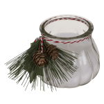 OOTB Kerze im Glas mit Weihnachts-Dekoration