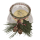OOTB Kerze im Glas mit Weihnachts-Dekoration