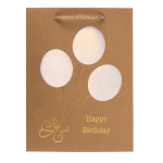 OOTB Kraftpapier-Geschenktüte Happy Birthday