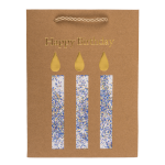 OOTB Kraftpapier-Geschenktüte Happy Birthday