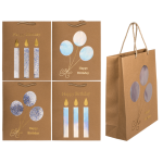OOTB Kraftpapier-Geschenktüte Happy Birthday