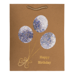 OOTB Kraftpapier-Geschenktüte Happy Birthday