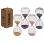 OOTB Glas-Sanduhr 5 Minuten Pause