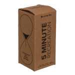 OOTB Glas-Sanduhr 5 Minuten Pause