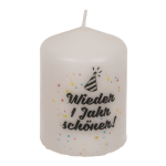 OOTB Stumpenkerze Wieder ein Jahr schöner