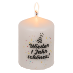 OOTB Stumpenkerze Wieder ein Jahr schöner
