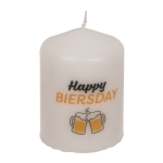 OOTB Stumpenkerze Happy Biersday