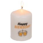 OOTB Stumpenkerze Happy Biersday