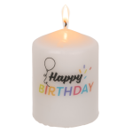OOTB Stumpenkerze Happy Birthday