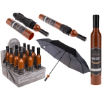 OOTB Taschen-Regenschirm Whiskyflasche