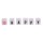 OOTB Kerzenblock mit Schrift Happy 30 Birthday