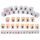 OOTB Kerzenblock mit Schrift Happy 40 Birthday