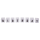OOTB Kerzenblock mit Schrift Happy 40 Birthday