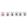 OOTB Kerzenblock mit Schrift Happy 40 Birthday