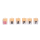 OOTB Kerzenblock mit Schrift Happy 50 Birthday