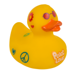 OOTB Hippie Quietsche-Ente ca. 10 cm