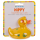 OOTB Hippie Quietsche-Ente ca. 10 cm