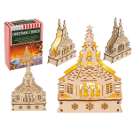 OOTB Holzsilhouette Barockkirche mit LED
