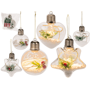 OOTB Kunststoff-Baumanhänger Weihnachten