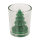 OOTB Kerze Weihnachtsbaum im Glas ca. 6 x 7 cm