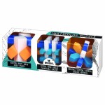 Geduldsspiele Multicolor  Puzzle Holz 3er Set, Be Clever!...