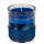 Gel-Wachskerze im Glas mit Sisal-Meeresdeko,