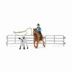 Schleich Farm World  Team Roping mit Cowgirl