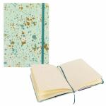 Idena Notizbuch Sparkle  mint kariert FSC-Mix, 140 x 200...