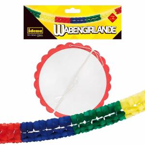 Idena Wabengirlande 4m  D17cm FSC-Mix