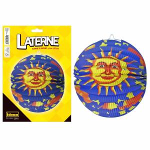 Idena Lampion Sonne/Mond  D26cm FSC-Mix